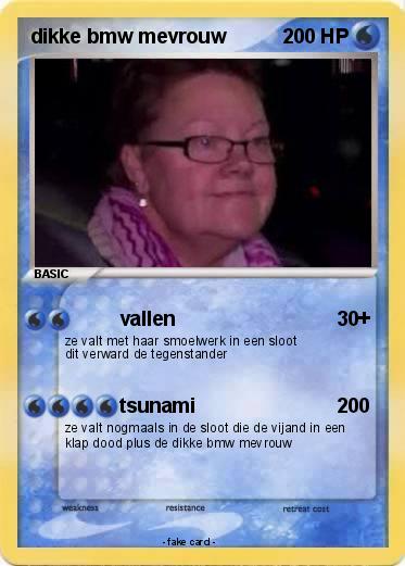 Pokemon dikke bmw mevrouw