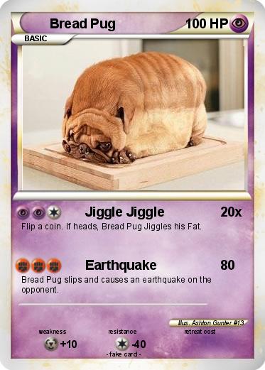 Pokemon Bread Pug
