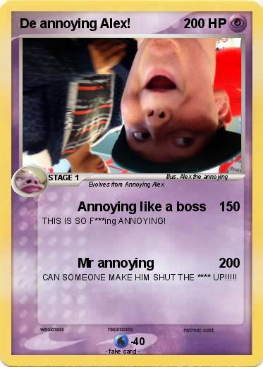 Pokemon De annoying Alex!