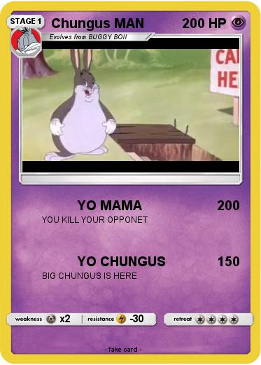 Pokemon Chungus MAN