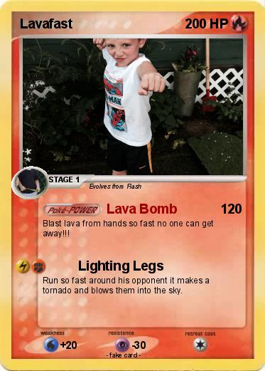 Pokemon Lavafast