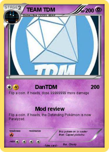 Pokemon TEAM TDM