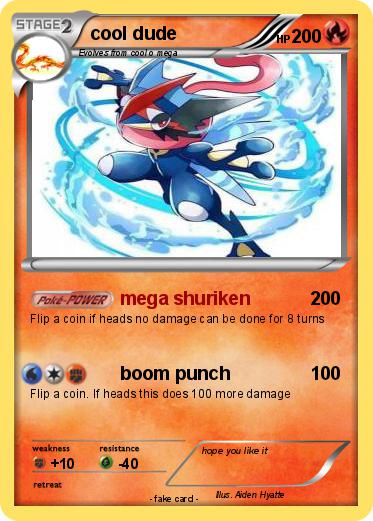 Pokemon cool dude