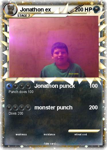 Pokemon Jonathon ex