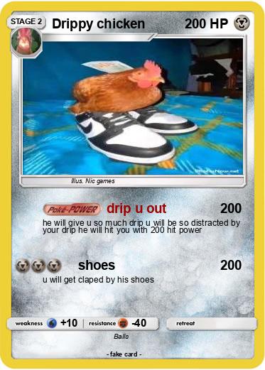Pokemon Drippy chicken