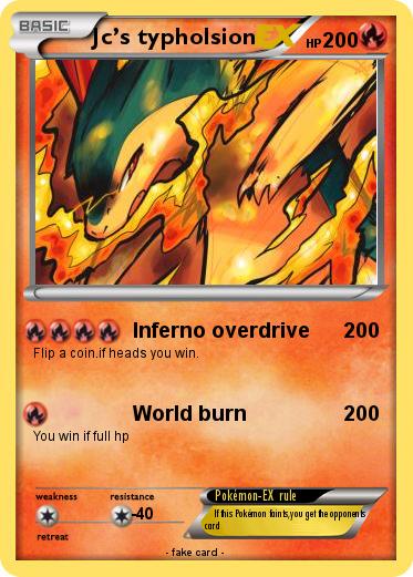 Pokemon Jc’s typholsion