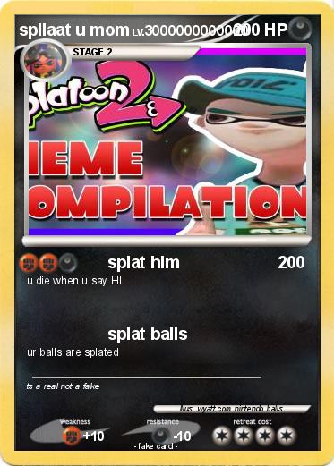 Pokemon spllaat u mom