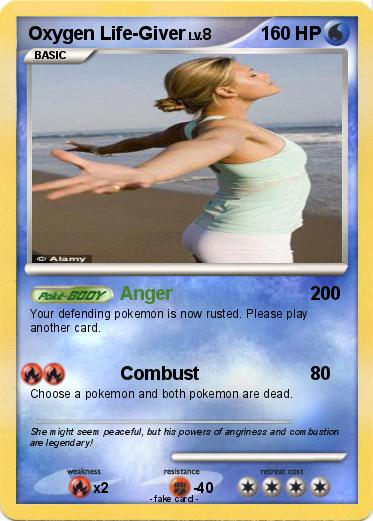 Pokemon Oxygen Life-Giver