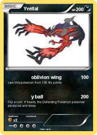 Pokemon Yveltal