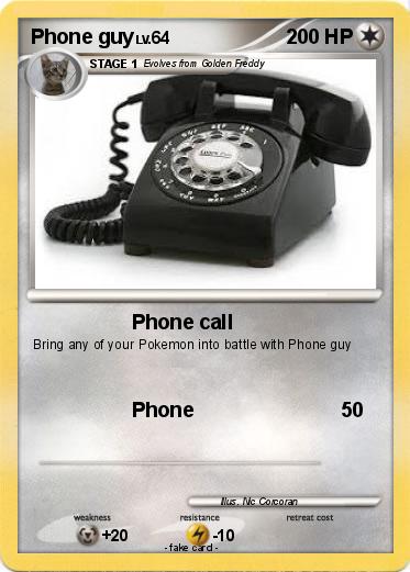 Pokemon Phone guy