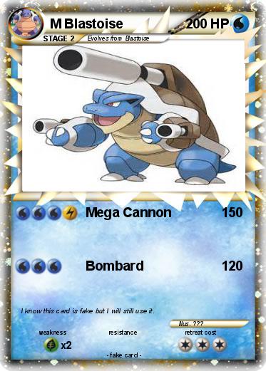 Pokemon M Blastoise