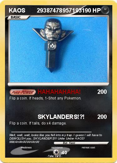 Pokemon KAOS       29387478957193