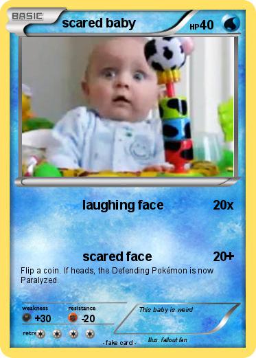 Pokemon scared baby