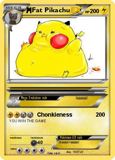 Pokemon Fat Pikachu