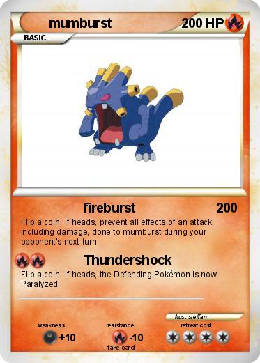 Pokemon mumburst