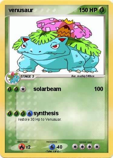 Pokemon venusaur