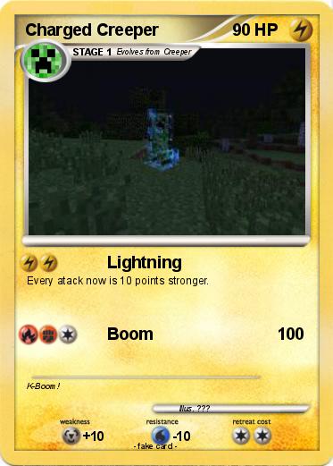 Pokemon Charged Creeper