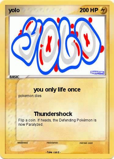 Pokemon yolo