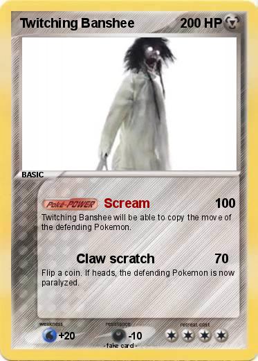 Pokemon Twitching Banshee
