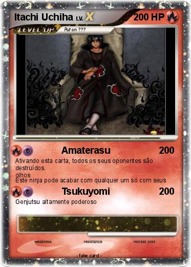Pokemon Itachi Uchiha