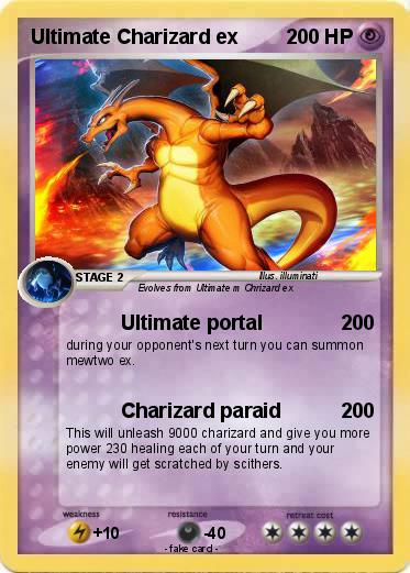 Pokemon Ultimate Charizard ex
