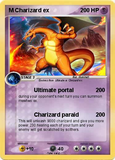 Pokemon M Charizard ex
