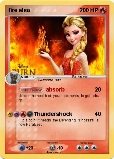 Pokemon fire elsa