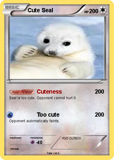 Pokemon Cute Seal