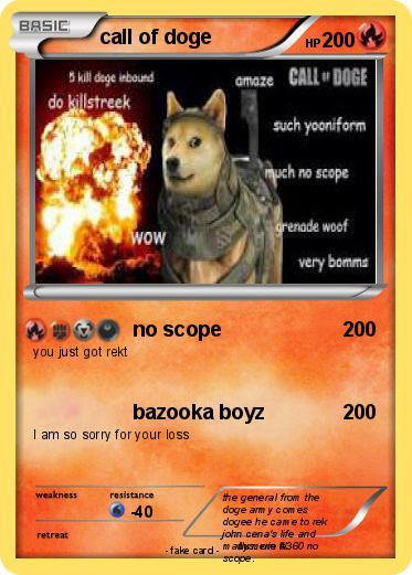 Pokemon call of doge