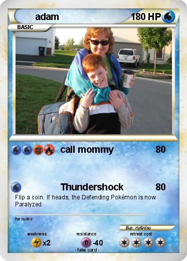 Pokemon adam