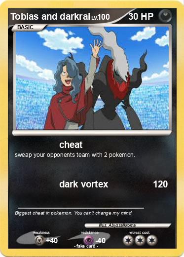 Pokemon Tobias and darkrai