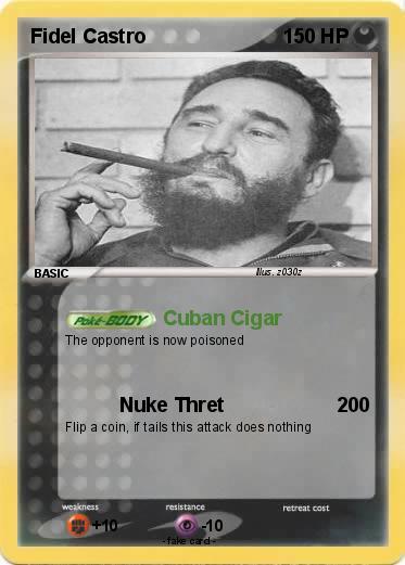 Pokemon Fidel Castro