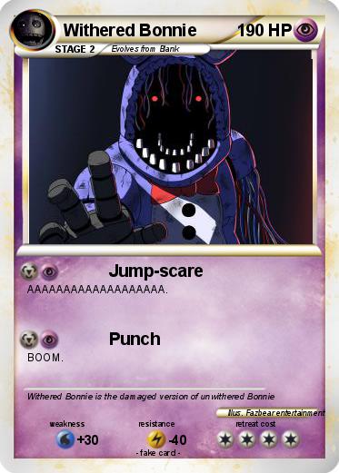 Pokemon Withered Bonnie