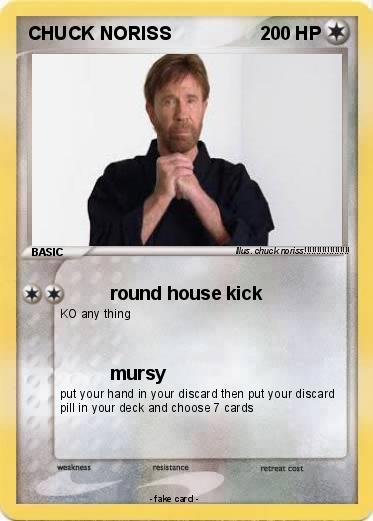Pokemon CHUCK NORISS