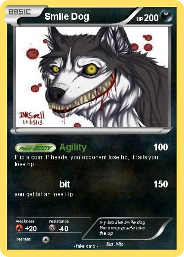 Pokemon Smile Dog