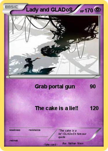 Pokemon Lady and GLADoS