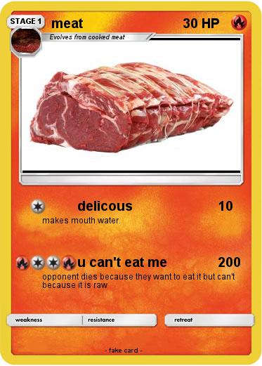 Pokemon meat