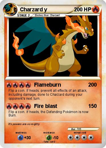 Pokemon Charzard y