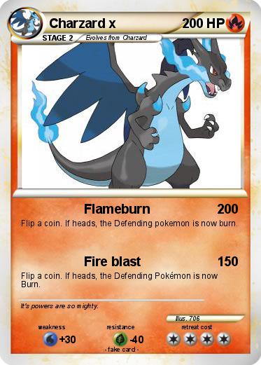 Pokemon Charzard x