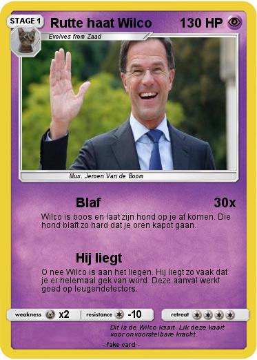 Pokemon Rutte haat Wilco
