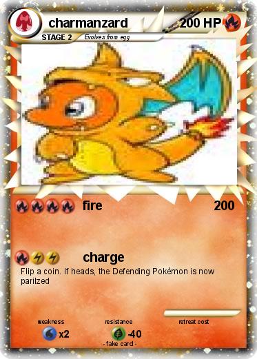 Pokemon charmanzard