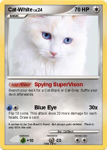 Pokemon Cat-White