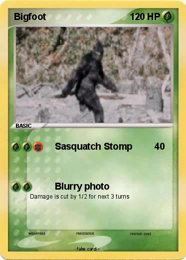 Pokemon Bigfoot