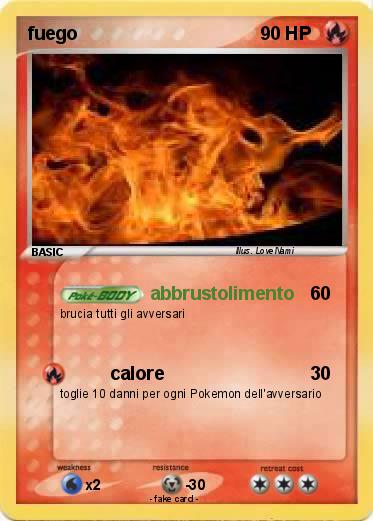 Pokemon fuego