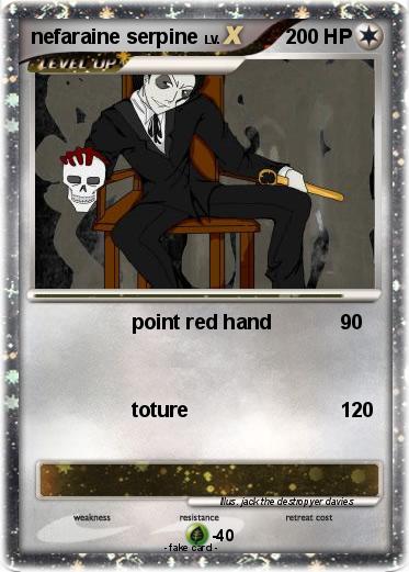 Pokemon nefaraine serpine