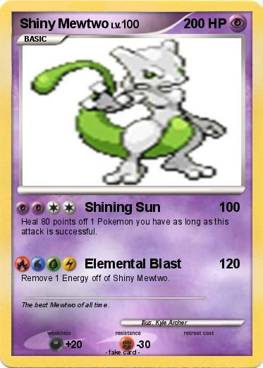 Pokemon Shiny Mewtwo