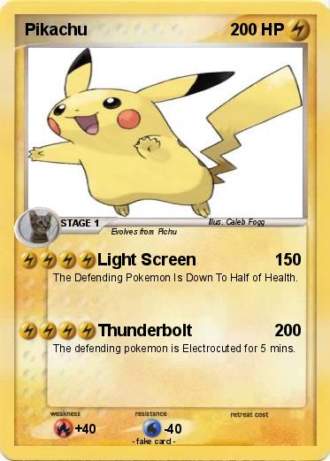 Pokemon Pikachu