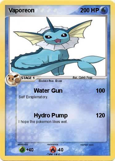 Pokemon Vaporeon