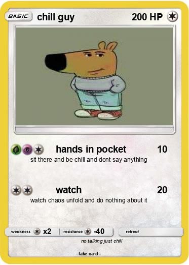 Pokemon chill guy