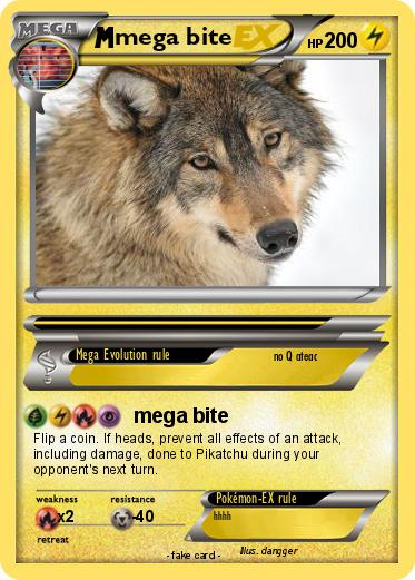 Pokemon mega bite